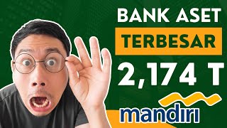 Review Saham BMRI  Bank Mandiri ASET 2174 Triliun [upl. by Sahc]