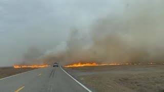 Gallatin County emergency personnel back after helping with Denton fire [upl. by Inilam]