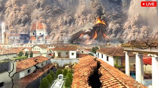 Italy In Chaos 2nd Powerful Eruption of Etna Volcano In sicily Lava and ash buried catania airport [upl. by Baptlsta]