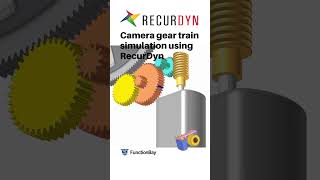 Camera gear train simulation using RecurDyn [upl. by Roper662]