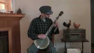 Melodic Clawhammer Banjo Sailors Hornpipe [upl. by Holmann]