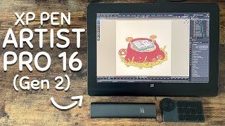 XP Pen Artist Pro 16 그래픽 드로잉 모니터는 취미가 있는 사람과 경력 초보 전문가 모두에게 적합한 탁월한 드로잉 태블릿입니다 [upl. by Oramug]