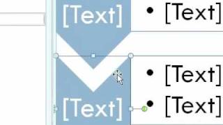 How to resize a SmartArt shape in a presentation [upl. by Rosco]