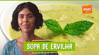 Sopa de ervilha aprenda a fazer versão vegana  Bela Gil  Bela Cozinha [upl. by Siloum]