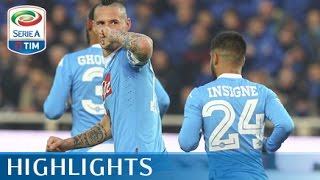 Atalanta  Napoli 13  Highlights  Matchday 17  Serie A TIM 201516 [upl. by Grunenwald]