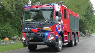 Open dag Brandweer Ermelo 2024  Hulpdiensten met spoed tijdens open dag demonstraties [upl. by Ennairod593]