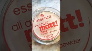 Essence all about matt Fixing compact powder review [upl. by Akemat559]