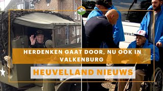 Heuvelland Nieuws Herdenken gaat door nu ook in Valkenburg [upl. by Ehsiom49]