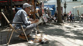 Perfil de turistas preocupa empresários e artistas parisienses  AFP [upl. by Freyah]