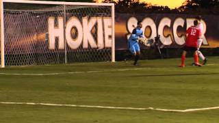 Virginia Tech Mens Soccer vs Notre Dame highlights [upl. by Atinahs526]