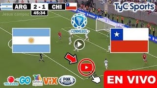 ARGENTINA VS CHILE EN VIVO ELIMINATORIAS SUDAMERICANA [upl. by Wallack179]