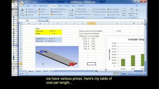 Using MS Excel as a Solver in ANSYS Workbench Tutorial [upl. by Caylor85]