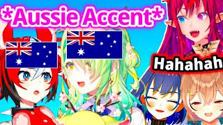 Bae And Fauna Talk In Aussie Accent Suddenly Everyone 【Hololive EN】 [upl. by Felix193]