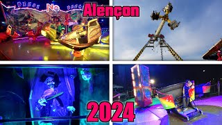 ☃️ ALENÇON  La MEILLEURE fête foraine dhiver  6 nouveautés  100 ATTRACTIONS [upl. by Yedorb]