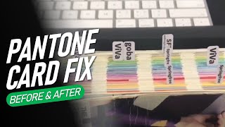 Hard to Find Pantone Card  EASY Tabs [upl. by Deer]