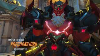 REINHARDT QUINTUPLE FULL TEAM SHATTER reinhardt overwatchleague ow2clips [upl. by Carpio652]