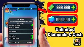 Zombieio MOD MENU APK v112024 Unlimited Diamonds Cash amp God Mode for iOS iPhone Android [upl. by Chaunce]