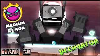 quotDecimatorquot by KingEggplant987 Medium DemonPlatformer  Geometry Dash 22 [upl. by Pendergast]