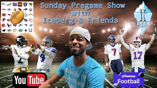 Sunday Pregame Show with Iceberg and Friends  Week 5 [upl. by Tsiuqram]