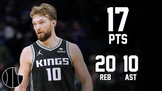 Domantas Sabonis Highlights  Raptors vs Kings  2nd Nov 2024 [upl. by Stormi]