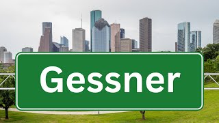 Gessner Rd  Houston Texas  Neighborhood Crawl  Entire Length [upl. by Aset]