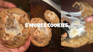 EASY S’MORES COOKIES RECIPE 🍪 [upl. by Zirkle]