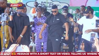 Woli Agba Steals the Show with Hilarious Dance Moves Alongside Talented Segun Johnson Yinka Ayefele [upl. by Ydne]