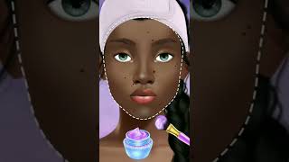 GIRL 🥴 MAKEOVER FACE WASH 😍  youtubeshorts gameplay [upl. by Hoem453]