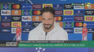 Ruben Amorim Pre PSV Game Press Conference PSV vs Sporting CP [upl. by Salsbury]