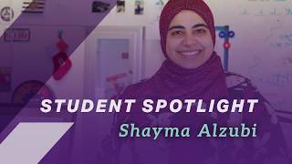 Student Spotlight Shayma Alzubi [upl. by Roose]