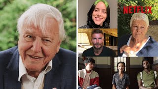 Sir David Attenborough Answers Questions From Famous Fans [upl. by Alleuqahs172]