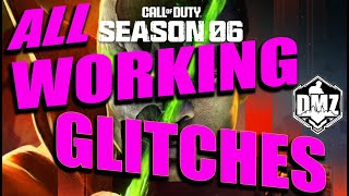 ALL WORKING DMZ SEASON 6 GLITCHES [upl. by Dalpe632]