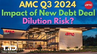 AMC Q3 2024  New Debt Deal Impact on Earnings  Dilution Chat [upl. by Esra460]