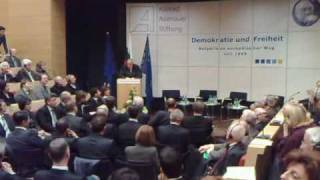 Bulgarian Prime Minister Borisov On Visit To quotKonrad Adenauerquot Foundation in Berlin II [upl. by Meehyr]