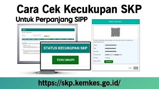 Cara Cek Kecukupan SKP Kemenkes [upl. by Briney937]