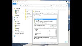 Windows 10 file and folder permissions [upl. by Jew]