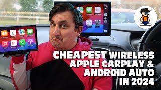 Wireless Apple Carplay Or Android Auto In ANY Vehicle For Less  Ultimate 2024 Solution [upl. by Sum]