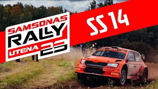 SS 14  Samsonas Rally Utena 2023 [upl. by Carolan234]