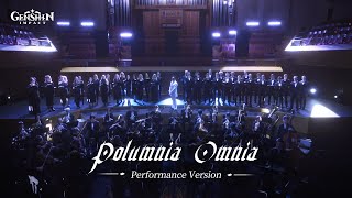 Polumnia Omnia Performance Version  Sumeru Vol 2 OST Album Promotional MV  Genshin Impact [upl. by Ethbin]