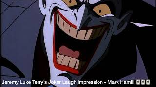 My Joker Laugh Impression  Mark Hamill [upl. by Corette]