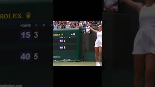 Cirstea  Raducanu Wimbledon Crazy Point [upl. by Terence705]