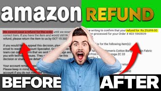 Amazon Refund After This😱 With 🔴Live Proofs  Amazon Refund Tricks [upl. by Ynoyrb]