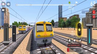 Mumbai Local Train Driving in Indian Local Train Simulator Android Gameplay  Indian Train Games [upl. by Ruggiero]