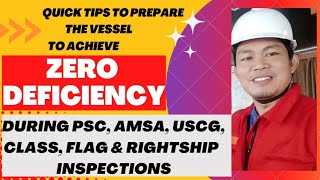 EP161Quick tips to prepare the vessels inspections to achieve ZERO DEFICIENCY [upl. by Othella]