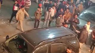 Mankirt Aulakh Entry by Car Kashipur  Night Show [upl. by Euqirat]