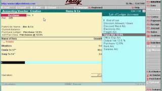 How to enter the sales and purchase entry in tally [upl. by Phebe]