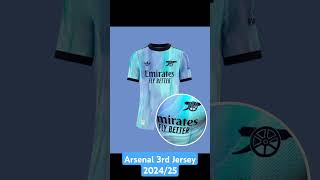 Arsenal 202425 third kit 🔥 football football short [upl. by Annitsirhc]