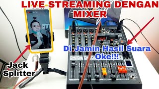 Cara Live Streaming Menggunakan Mixer  Cara Sett Buat Live Stream [upl. by Ahsaei]