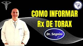 COMO INFORMAR RADIOGRAFIA DE TORAX [upl. by Aitret]