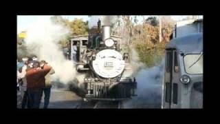 Knotts Berry Farm Railroad Double Header [upl. by Lorusso]